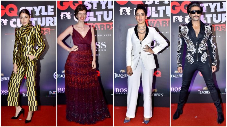 GQ Style and Cultural Awards 2019: Ranveer Singh, Anushka Sharma, Radhika Apte Dazzle the Red Carpet