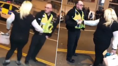 “Arrest Me With Your C**k!” Drunk Wales Woman Tries to Twerk on a Police Officer (Watch Viral Video)