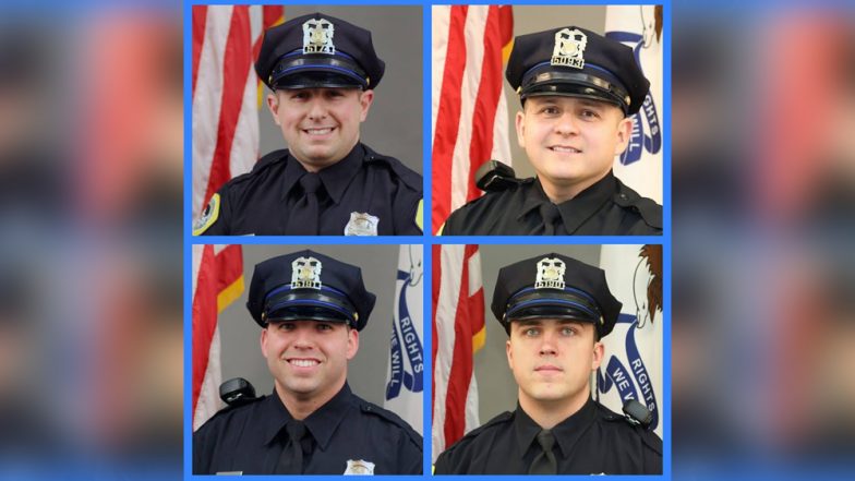 Brave Iowa Police Officers Catch 3 Children Dropped From 3rd Floor of Burning Apartment; Watch Viral Video of the Heroic Rescue