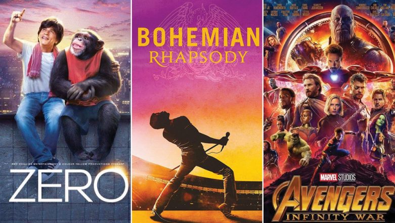 Shah Rukh Khan's Zero Beats Bohemian Rhapsody and Avengers: Infinity ...