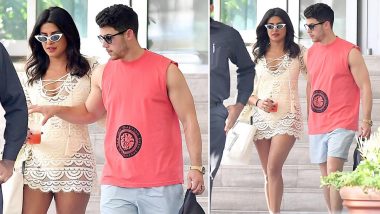 Priyanka Chopra Dons a Monokini and Takes to The Streets Of Miami; Fans Back in Mumbai Feel The Heat! View Pics