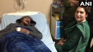 Priyanka Gandhi, Jyotiraditya Scindia Meet Bhim Army Chief Chandrashekhar Azad, Admitted in Meerut Hospital
