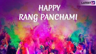 Rang Panchami 2019 Significance: Why This Day Is Celebrated? Know History of the Last Day of Holi