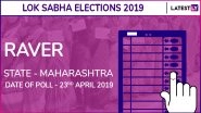 Raver Lok Sabha Constituency in Maharashtra Results 2019: BJP Candidate Raksha Nikhil Khadse Elected as MP