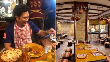Sachin Tendulkar Enjoys 'Tandoor Cooked Kebabs' at This Iconic Restaurant, Check Picture!
