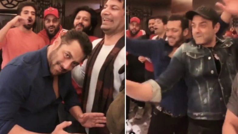 This Video of Salman Khan Dancing to Gud Naal Ishq Mitha with Bobby Deol is Going Viral