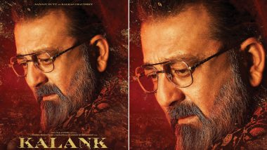 Kalank New Poster: Sanjay Dutt As Balraj Chaudhry Exudes Authority Like The 'Head of the Family' - View Pic!