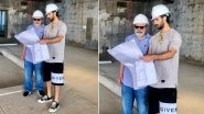 Shahid Kapoor Seeks 'Approvals from Big Daddy', Shares a Picture With Dad Pankaj Kapoor Wearing Construction Hats - View Pic!