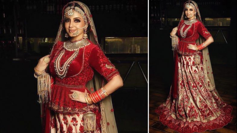 Shrenu Parikh’s Bridal Look Is a Perfect D-Day Style Inspiration for All the Brides-to-Be (View Pic)