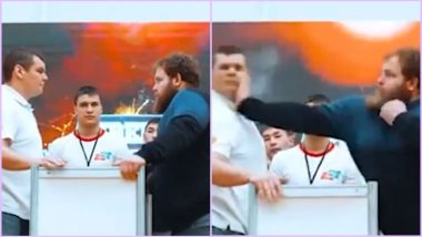 Russia Hosts ‘Male Slapping Championship’ With Men Hitting Each Other Hard AF; Watch Viral Videos of the Bizarre Competition