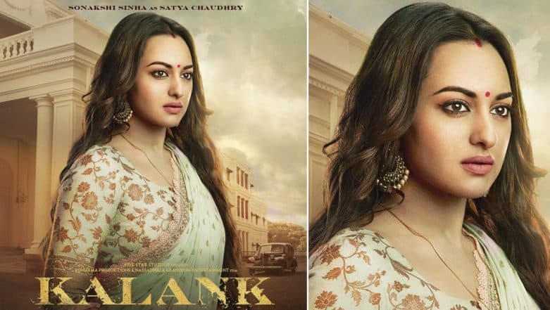 Kalank: Sonakshi Sinha Holds a World of Emotions in Her Eyes as the Elegant Satya, See Pic Kalank: Sonakshi Sinha Holds a World of Emotions in Her Eyes as the Elegant Satya, See Pic