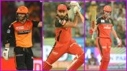 SRH vs RCB, IPL 2019 Match 11, Key Players: David Warner to Virat Kohli to AB de Villiers, These Cricketers Are to Watch Out for at Rajiv Gandhi Stadium