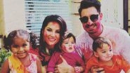 Sunny Leone's Holi Special Pic With Family Shows How She Loves and Enjoys The Festival Of Colours!