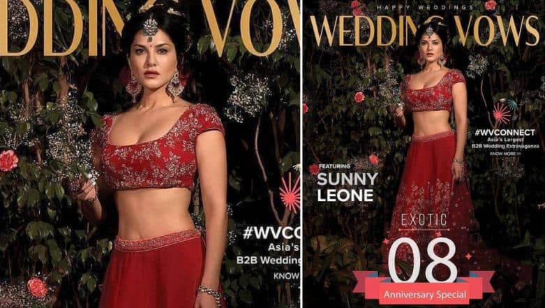 Sunny Leone Ka Langa Video - Sunny Leone is a Gorgeous Bride in Red on Her New Magazine Cover - View Pic  | ðŸ‘— LatestLY