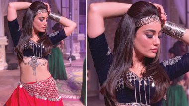 Surbhi Jyoti Looks Stunning as She Gears Up for Her Holi Performance – See Pic