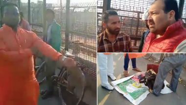 Kashmiri Street Vendors Brutally Thrashed in Lucknow in Broad Daylight, One Arrested After Video Goes Viral