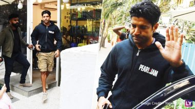 Farhan Akhtar Still Prefers Ex-Wife, Adhuna Bhabani's Salon Brand Over Others - View Pics