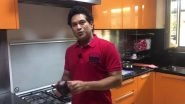 Women&rsquo;s Day 2019: From Master Blaster to Master Chef, Sachin Tendulkar Turns Cook for His Mother and Wife Anjali; Watch Video