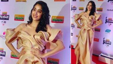 64th Vimal Filmfare Awards 2019: Janhvi Kapoor Glamorous Avatar for the Star-Studded Affair Will Leave You Awe-struck! See Pic