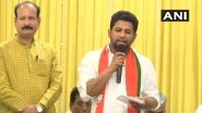 Lok Sabha Elections 2019: Maharashtra Congress Leader's Son Sujay Vikhe Patil Joins BJP