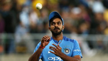 Vijay Shankar Suffers Injury Scare Ahead of India vs Afghanistan ICC Cricket World Cup 2019 Match, All-Rounder Hurt During Net Session
