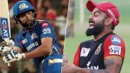 Watch Virat Kohli In a Viral Video Giving a 'Painful' Smile to Rohit Sharma's Fantastic Boundary During RCB vs MI IPL 2019 Match