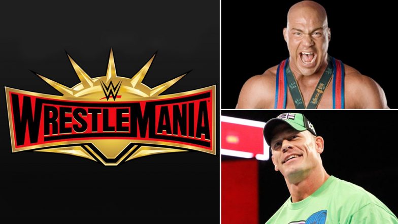Kurt Angle vs John Cena in WrestleMania 35? Olympic Gold ...