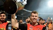 IPL 2019: David Warner Announces his Comeback; Has Message for Sunrisers Hyderabad Fans