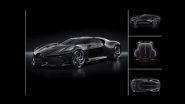 Bugatti La Voiture Noire, aka &lsquo;The Black Car&rsquo; Becomes the World&rsquo;s Most Expensive New Car Ever Sold (View Pics)