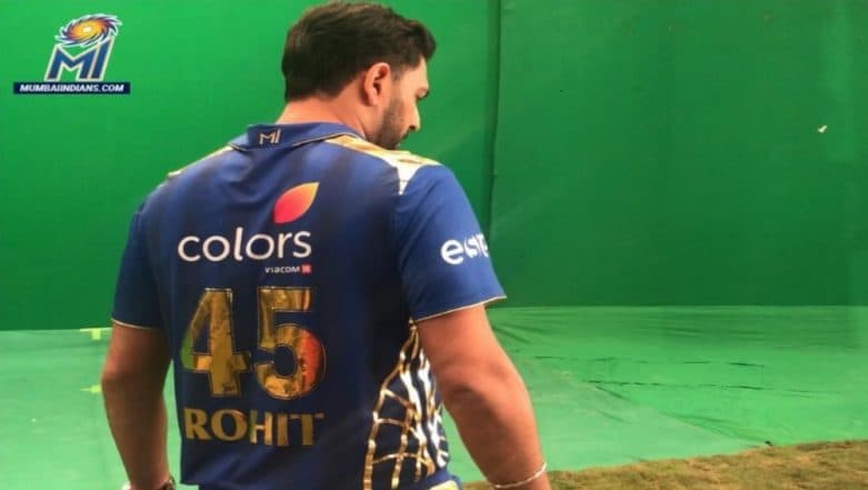 yuvi in mi jersey