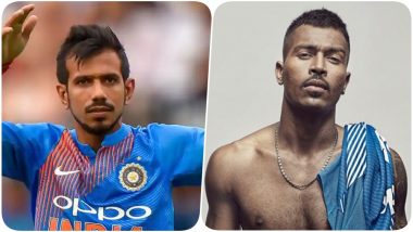 Yuzvendra Chahal Trolls Hardik Pandya Over a Shirtless Picture on Instagram; Asks if All-Rounder Has a Sponsor