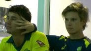 Adam Zampa and Marcus Stoinis&rsquo; 'Happy and Gay' PDA During First ODI Against Pakistan Leaves Justin Langer Unimpressed (Watch Video)