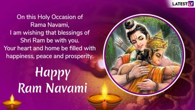 Ram Navami 2019 Wishes & Greetings: WhatsApp Stickers, GIF Image Messages, SMS, Facebook Photos & Quotes for the Hindu Festival