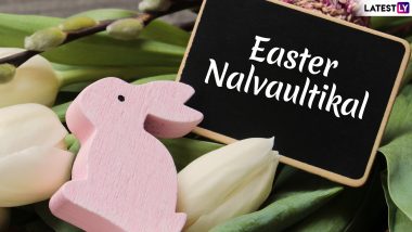 Easter Day 2019 Wishes in Tamil: WhatsApp Stickers, GIF Image Greetings, SMS, Photos, Messages to Wish Happy Easter Sunday