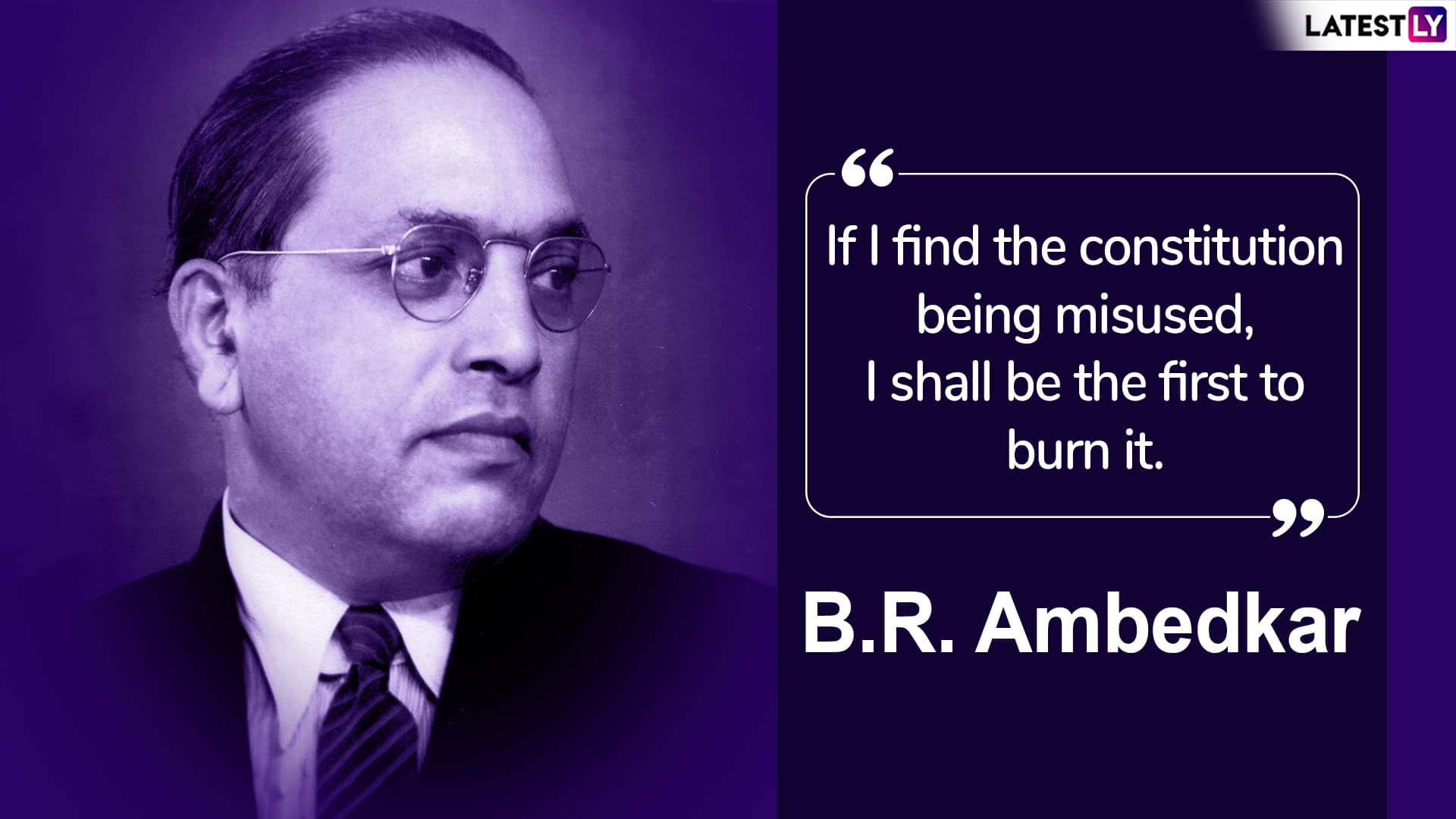 BR Ambedkar Quotes on Republic Day 2020: Famous Sayings by ...