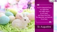 Easter 2019 Quotes: Easter Sunday HD Images & Inspirational Sayings to Share With Your Dear Ones This Joyous Occasion for Christians