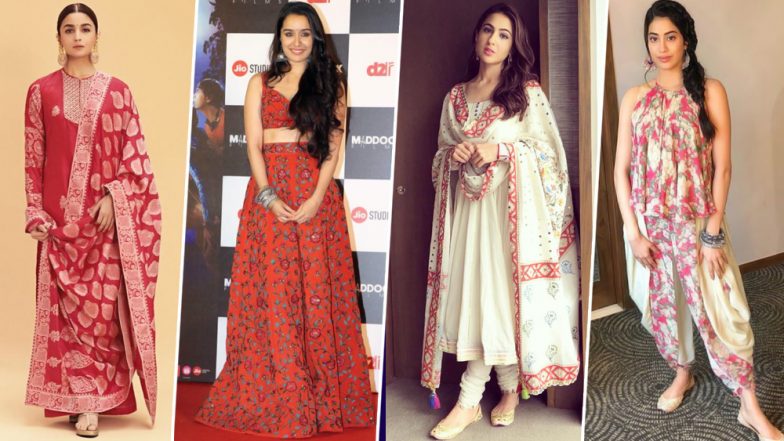 Baisakhi 2019: From Alia Bhatt to Sara Ali Khan, Take Some Essential Styling Cues to Dress Up this Festive Season - View Pics