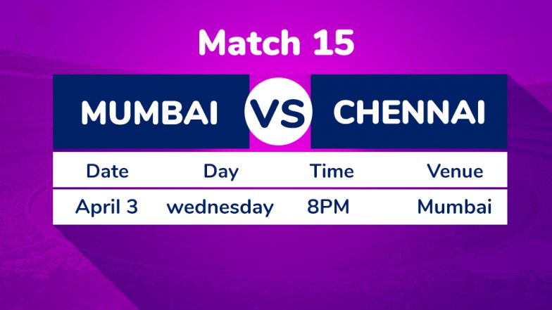 MI vs CSK, IPL 2019 Match 15 Preview: Chennai Super Kings Favourites Against Mumbai Indians in Clash of Titans