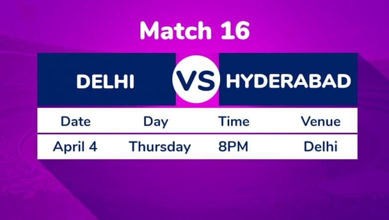 DC vs SRH, IPL 2019 Match 16 Preview: In-Form Sunrisers Hyderabad Hold Edge Against Erratic Delhi Capitals DC vs SRH, IPL 2019 Match 16 Preview: In-Form Sunrisers Hyderabad Hold Edge Against Erratic Delhi Capitals