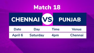 CSK vs KXIP, IPL 2019 Match 18 Preview: Chennai Super Kings Look to Bounce Back Against Kings XI Punjab at Chidambaram Stadium