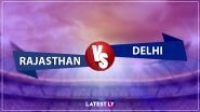 RR vs DC, IPL 2019 Live Cricket Streaming: Watch Free Telecast of Rajasthan Royals vs Delhi Capitals on Star Sports and Hotstar Online
