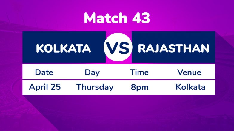 KKR vs RR, IPL 2019 Match 43 Preview: Point to Prove for Dinesh Karthik as Kolkata Knight Riders Take on Rajasthan Royals