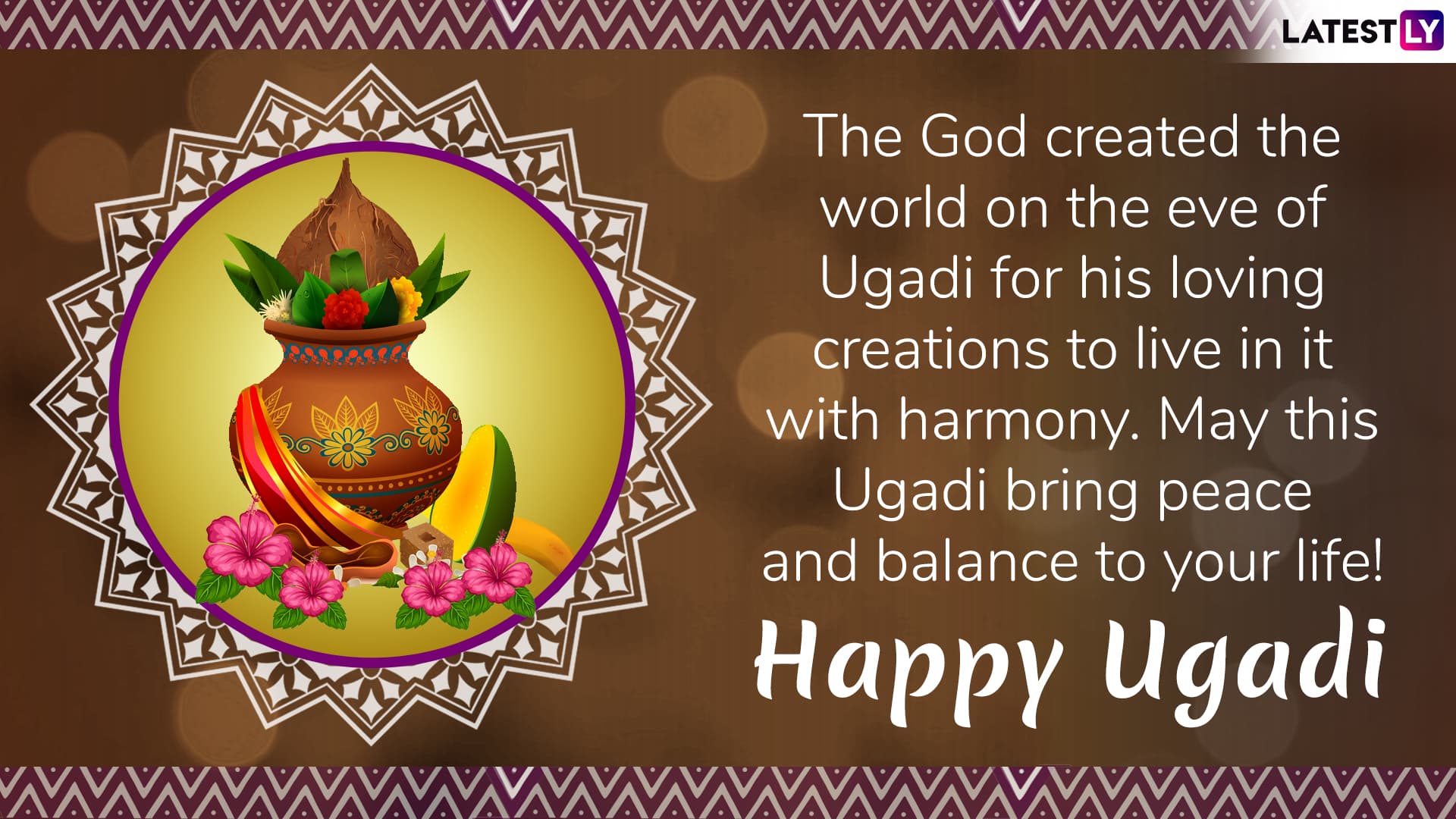 Happy Ugadi 2019 Messages Gudi Padwa Wishes WhatsApp