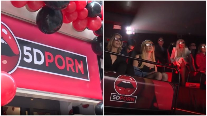 5D Porn Theatre in Amsterdam! Newly Opened Cinema in Red Light District Promises to Please All Your Senses