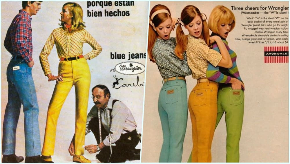 60's best sale denim fashion