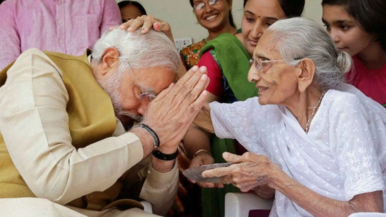 Narendra Modi to Visit Mother in Gujarat Before Taking 2nd Oath as Prime Minister