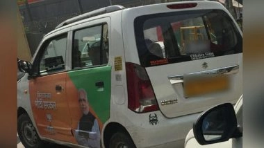 Lok Sabha Elections 2019: AAP Accuses BJP of Violating MCC by Campaigning Using Commercial Taxis