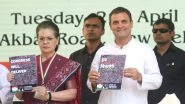 Lok Sabha Elections 2019: Sonia Gandhi Unhappy Over Congress Manifesto Layout