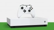 Microsoft XBox One S All-Digital Edition Gaming Console Unveiled at $249; To Be Available Starting May 7