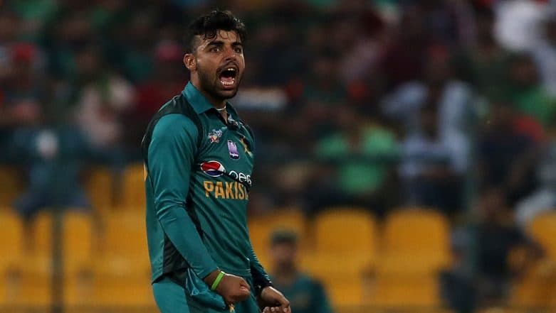 Shadab Khan To Donate All His Match Fees From Pakistan vs Sri Lanka 2019 Series For Those Affected